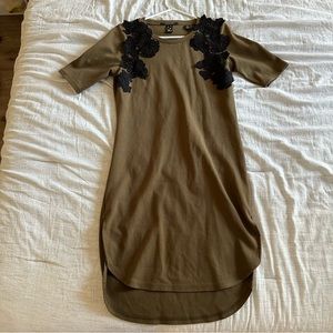 Gently worn Scotch & Soda dress, olive green color